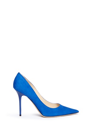 Main View - Click To Enlarge - JIMMY CHOO - 'Abel' suede pumps