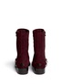 Back View - Click To Enlarge - JIMMY CHOO - 'Disguise' buffed toe suede boots