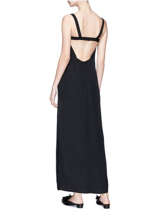 Figure View - Click To Enlarge - STAUD - 'Rizzo' open back maxi dress