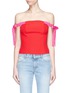 Main View - Click To Enlarge - STAUD - 'Louie' ribbon tie tube top