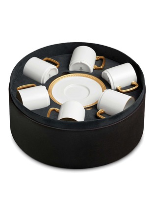 Main View - Click To Enlarge - L'OBJET - Soie Tressée espresso cup and saucer six-piece set