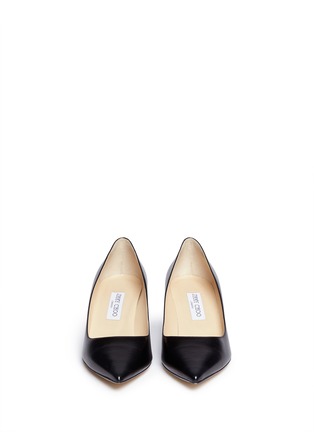 Figure View - Click To Enlarge - JIMMY CHOO - 'Aza' leather pumps