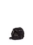 Front View - Click To Enlarge - ALEXANDER WANG - 'Mini Marti' washed lambskin leather three-way backpack