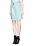 Front View - Click To Enlarge - 3.1 PHILLIP LIM - Cinched waist skirt with buckle belt