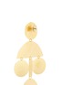 Detail View - Click To Enlarge - ANNIE COSTELLO BROWN - 'Pom Pom' geometric chandelier earrings
