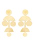 Main View - Click To Enlarge - ANNIE COSTELLO BROWN - 'Pom Pom' geometric chandelier earrings