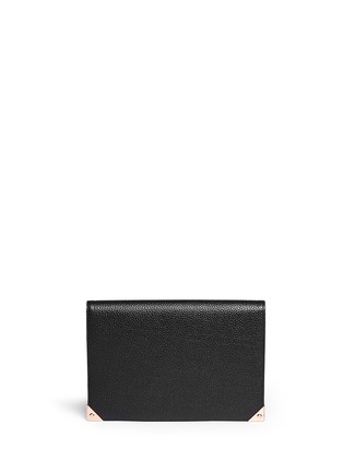 Main View - Click To Enlarge - ALEXANDER WANG - 'Prisma' leather flap pouch
