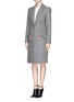Front View - Click To Enlarge - ALEXANDER WANG - Tailored wool coat