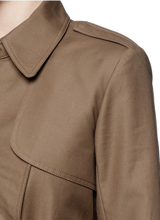 Detail View - Click To Enlarge - THEORY - 'Ashling' trench coat