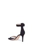Detail View - Click To Enlarge - GIANVITO ROSSI - Stud suede sandals