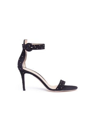 Main View - Click To Enlarge - GIANVITO ROSSI - Stud suede sandals