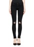 Main View - Click To Enlarge - J BRAND - 'Super Skinny' distressed jeans