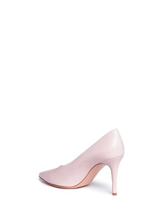 Detail View - Click To Enlarge - GIANVITO ROSSI - 'Muriel' choked-up leather pumps