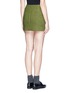 Back View - Click To Enlarge - T BY ALEXANDER WANG - Neoprene mini skirt