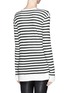 Back View - Click To Enlarge - T BY ALEXANDER WANG - Stripe long T-shirt
