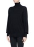 Front View - Click To Enlarge - THEORY - 'Pristelle' cashmere turtleneck sweater