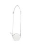 Back View - Click To Enlarge - ALEXANDER WANG - 'Runway Canteen' round leather shoulder bag