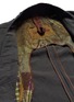 Detail View - Click To Enlarge - ZIGGY CHEN - Check panel linen-cotton kimono jacket