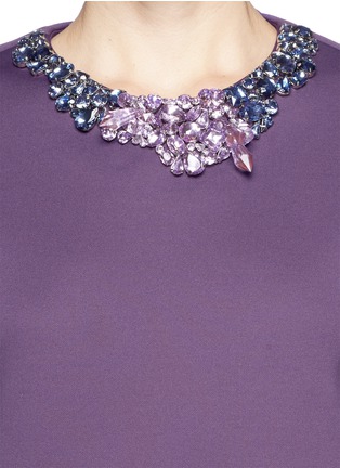 Detail View - Click To Enlarge - 3.1 PHILLIP LIM - Jewel neckline blouse