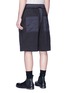 Back View - Click To Enlarge - ZIGGY CHEN - Contrast pocket twill shorts