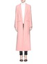 Main View - Click To Enlarge - ALICE & OLIVIA - 'Angela' open front crepe coat