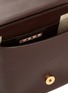Detail View - Click To Enlarge - MARNI - 'Pannier' ring handle leather crossbody flap bag