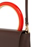 Detail View - Click To Enlarge - MARNI - 'Pannier' ring handle leather crossbody flap bag