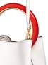 Detail View - Click To Enlarge - MARNI - 'Pannier' ring handle leather crossbody bag
