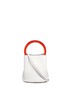 Main View - Click To Enlarge - MARNI - 'Pannier' ring handle leather crossbody bag