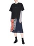 Figure View - Click To Enlarge - ACNE STUDIOS - 'Stellie' logo print oversized T-shirt
