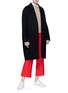 Figure View - Click To Enlarge - ACNE STUDIOS - 'Avalon' wool-cashmere melton coat