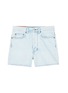Main View - Click To Enlarge - ACNE STUDIOS - 'Swamp' washed denim shorts