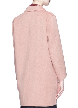 Back View - Click To Enlarge - ACNE STUDIOS - 'Anin Doublé' wool-cashmere melton coat