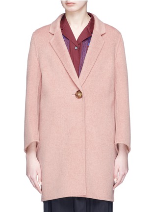 Main View - Click To Enlarge - ACNE STUDIOS - 'Anin Doublé' wool-cashmere melton coat