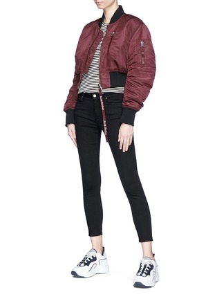 Figure View - Click To Enlarge - ACNE STUDIOS - Cropped skinny jeans