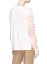 Back View - Click To Enlarge - ACNE STUDIOS - 'Cohrie' stripe sleeve Merino wool sweater