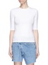 Main View - Click To Enlarge - ACNE STUDIOS - 'Idra' elbow sleeve T-shirt