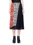 Main View - Click To Enlarge - ACNE STUDIOS - 'Hayett' floral print mock wrap crepe culottes