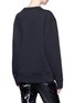 Back View - Click To Enlarge - ACNE STUDIOS - 'Fairview Face' patch sweatshirt