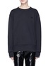 Main View - Click To Enlarge - ACNE STUDIOS - 'Fairview Face' patch sweatshirt