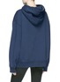 Back View - Click To Enlarge - ACNE STUDIOS - Logo jacquard hoodie