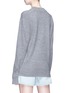 Back View - Click To Enlarge - ACNE STUDIOS - 'Neve S Face' patch wool cardigan