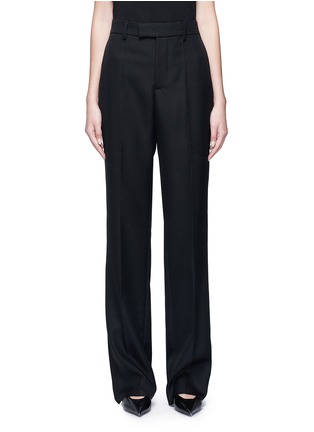 Main View - Click To Enlarge - BALENCIAGA - Wide leg masculine suiting pants