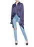 Figure View - Click To Enlarge - BALENCIAGA - Distressed skinny jeans