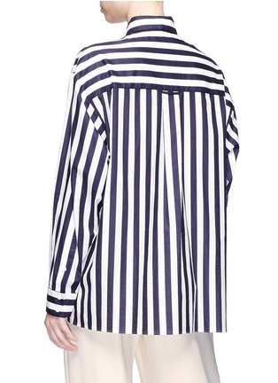 Back View - Click To Enlarge - MS MIN - Stripe cotton shirt