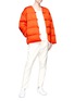 Figure View - Click To Enlarge - MS MIN - Chinese knot down puffer jacket