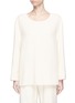 Main View - Click To Enlarge - MS MIN - Side zip long sleeve cady top