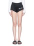 Main View - Click To Enlarge - PALM ANGELS - Stripe outseam track shorts