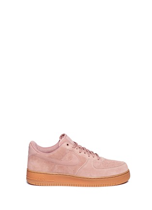 Main View - Click To Enlarge - NIKE - 'Air Force 1' suede sneakers