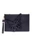 Main View - Click To Enlarge - SOPHIA WEBSTER - 'Flossy' butterfly embellished leather pouch